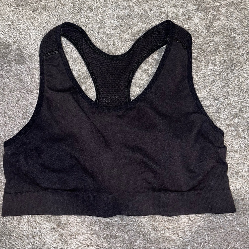 Racerback sports bra